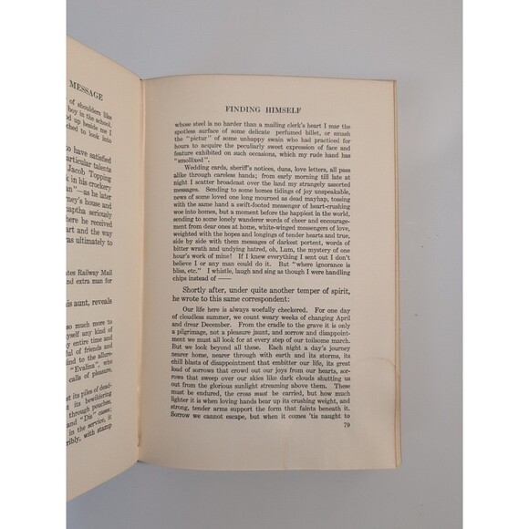 Robert J. Burdette – His Message (1922) – 1st Edition Signed - Picture 9 of 9